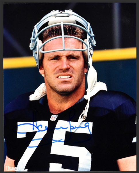 Howie Long Signed 8x10 Photo (BAS)