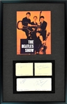 1963 Beatles Signed Autograph Book Pages – Paul McCartney, John Lennon, George Harrison and Ringo Starr (BAS)