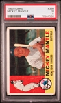 1960 Topps #350 Mickey Mantle – PSA FR 1.5