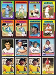 1975 and 1976 Topps Baseball Card Collection (347) Including #228 George Brett and #223 Robin Yount Rookie Cards