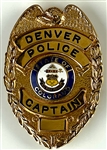 Elvis Presley Owned Denver Police “Captain” Badge