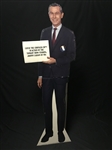 Late-1960s Johnny Carson <em>The Tonight Show</em> Full-Size Standee for "Chrysler Crew" Boat Showrooms