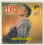 1956 STILL SEALED RCA 33 1/3 RPM LP Elvis Presleys Second Album <em>ELVIS</em> (LPM-1382)