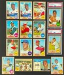 1968 Topps Partial Set (355/598) with Duplication - 529 Total Cards