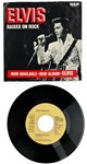 1973 Elvis Presley RCA Victor Tan Label  “Not For Sale” 45 RPM Single "Raised On Rock" / "For Ol Times Sake" with Picture Sleeve (APBO-0088) - <em>Raised on Rock / For Ol Times Sake</em>