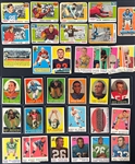 1950s to 1980s Topps, Bowman, Philadelphia and Fleer Football Shoebox Collection of 434 Incl. Many Hall of Famers
