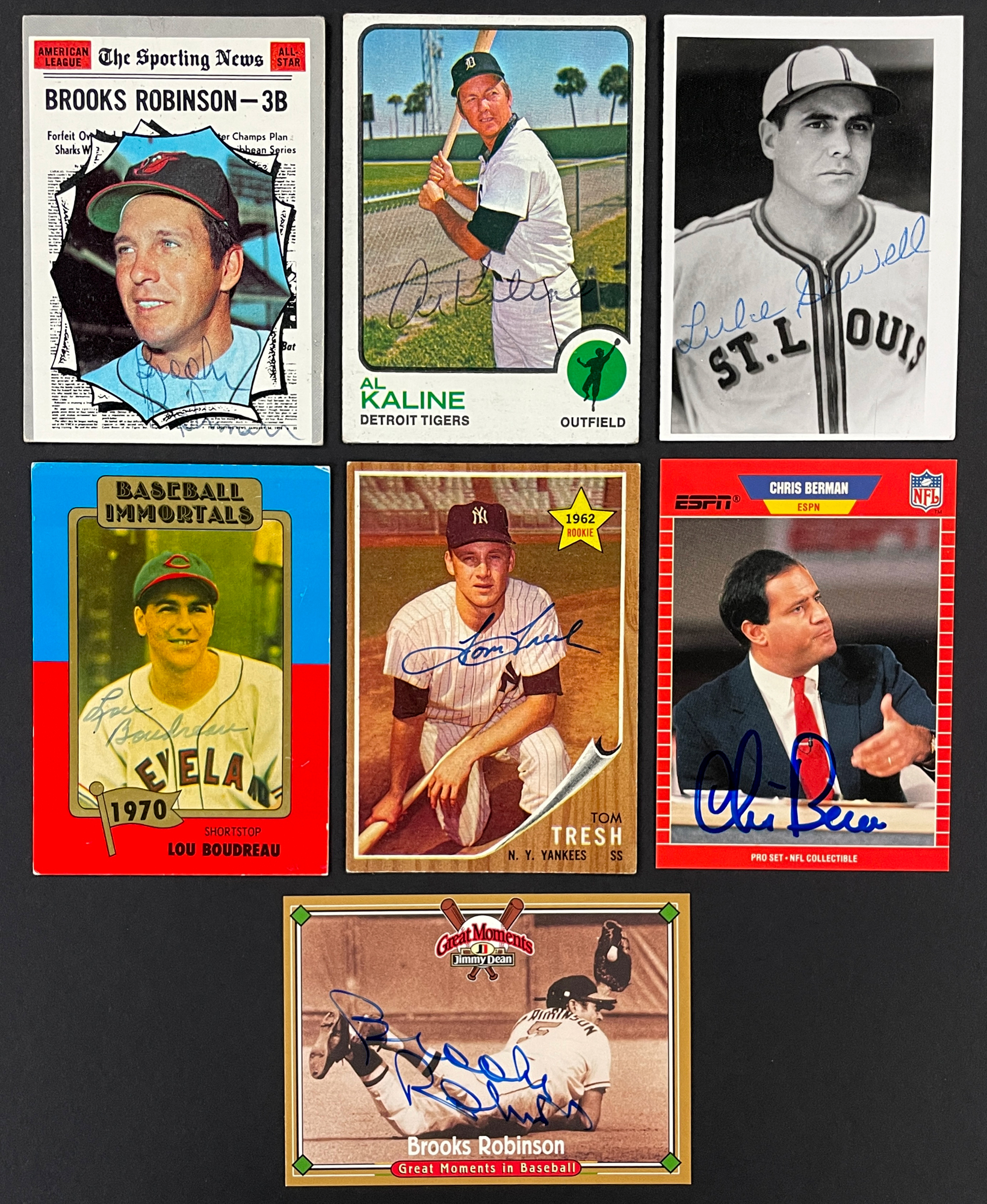 Lot Detail - 1950s-1990s Baseball Card Signed Collection (40)
