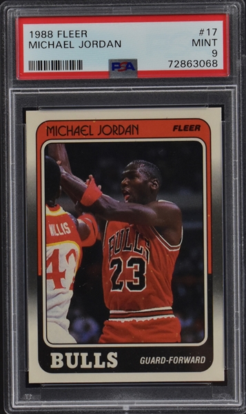 1980s-90s Fleer, Hoops and Skybox Michael Jordan Collection of 16