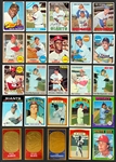 1964-1975 Topps Collection (439) with Many Hall of Famers