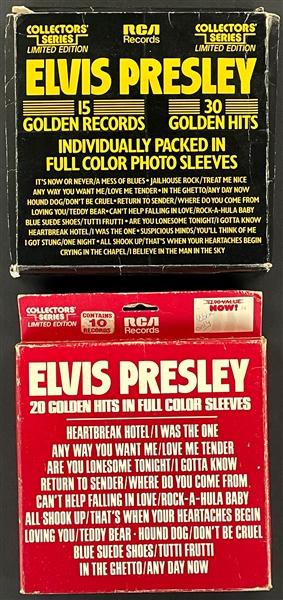1977 RCA “Collectors’ Series” Limited Edition Elvis’ Golden Hits Sets of the 45s