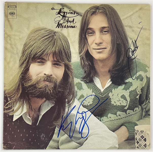 Kenny Loggins and Jim Messina Signed 1972 LP <em>Loggins & Messina</em> (BAS)
