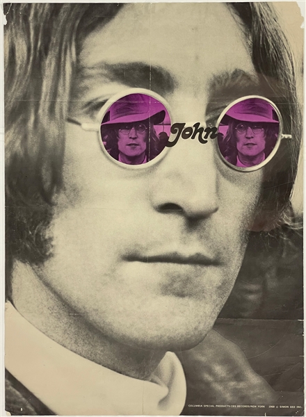 1968 John Lennon "Columbia Special Products" Poster
