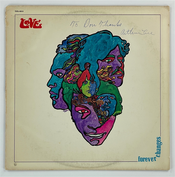Arthur Lee Signed LOVE 1967 LP <em>Forever Changes</em> (BAS)