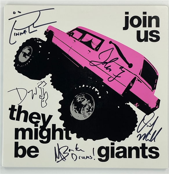 They Might Be Giants Band-Signed 2011 LP <em>Join Us</em> Incl. John Flansburgh and John Linnell (BAS)