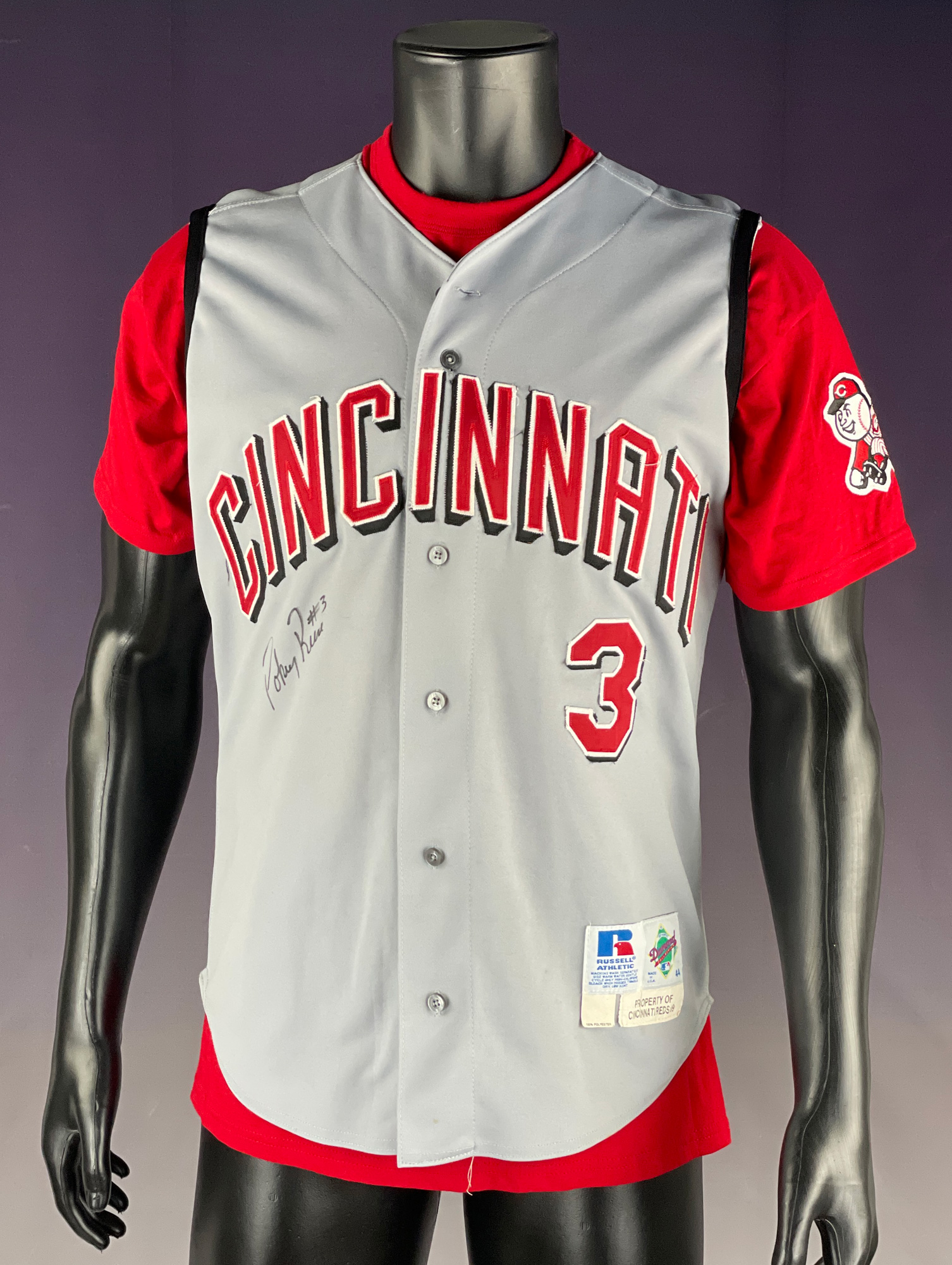 Lot Detail - 1999 Cincinnati Reds Signed Game Used Jerseys w/LOAs from Team  - Pokey Reese, Ron Villone and Bronson Arroyo (BAS)