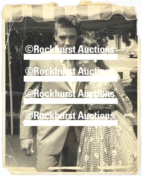 1961 Elvis Presley Oversized Photo From Filming of <em>Follow That Dream</em> - From The Nancy Rooks Collection