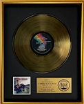 RIAA Gold Record Award for Lynyrd Skynyrds 1973 Debut LP <em>(Pronounced Leh-nérd Skin-nérd)</em> - "Awarded to Gary Rossington"