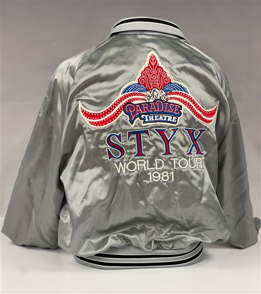 1981 Styx "Paradise Theater" Crew Tour Jacket