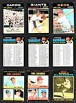1971 Topps Large Group of 485 with Some Duplication – Includes Gibson, Marichal and Rose