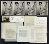 Elvis Presley <em>Jailhouse Rock</em> Files Collection From Trude Forsher Archive (More than 30 Pieces)