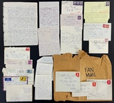 Elvis Presley 1950s Fan Letter Collection From Trude Forsher Archive (30+ Pieces)