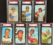 1971 Topps Super Complete Set (63) Including 7 PSA-Graded Examples and Duplicates
