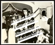 1971 Elvis Presley News Service Photo Taken December 28, 1970, at Graceland During Sonny Wests Wedding - <em>National Star</em> Newspaper