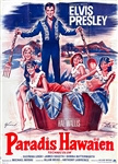 1966 <em>Paradise, Hawaiian Style</em> French “Grande” (One-Panel) Movie Poster - Elvis Presley in <em>Paradis Hawaïen</em>