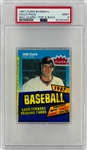 1987 Fleer Cello Pack - PSA MINT 9 - Will Clark Rookie Cards on Top and Bottom
