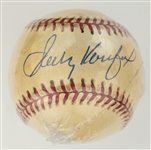 Sandy Koufax Single Signed Baseball - “Shop at Home” Contract Ball (ONL Leonard Coleman) (BAS)