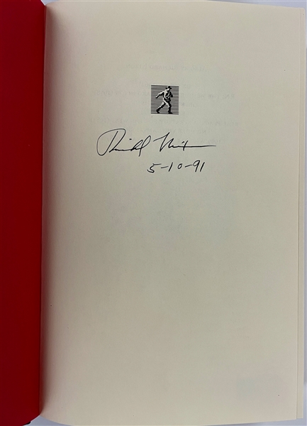 President Richard Nixon Signed Book <em>In The Arena</em> (BAS)