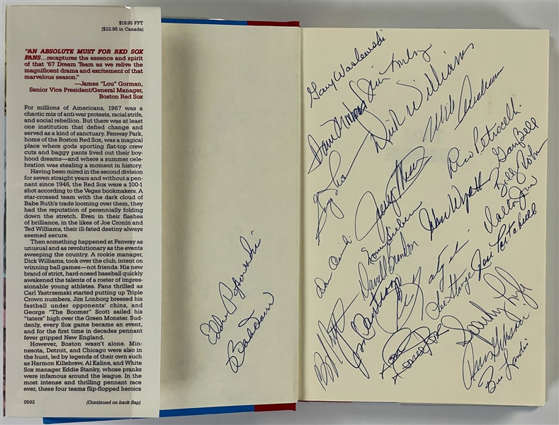 <em>Lost Summer: The 67 Red Sox and the Impossible Dream</em> Signed by Incl. Carl Yazstremski and Others (BAS)