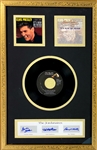The Jordanaires Signed "Its Now Or Never" Limited Edition Display - Elvis Presleys Backup Signers
