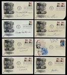 Supreme Court Justices Signed First Day Covers Collection of Eight Incl. Sandra Day OConner, Clarence Thomas and Others (BAS)