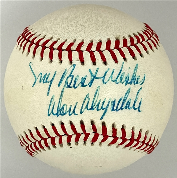 Don Drysdale Single Signed Baseball (BAS)