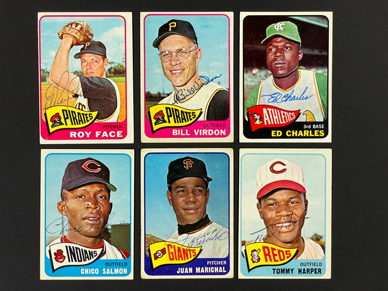 1965 Topps Signed Card Collection (38) (BAS)