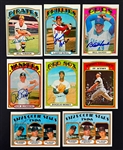1972 Topps Signed Card Collection (35) (BAS)