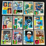 1984 Topps Signed Card Collection (297) (BAS)