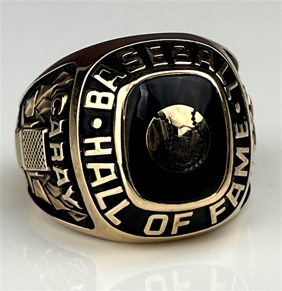 1989 Harry Caray Baseball Hall of Fame Salesman Sample/Prototype Ring