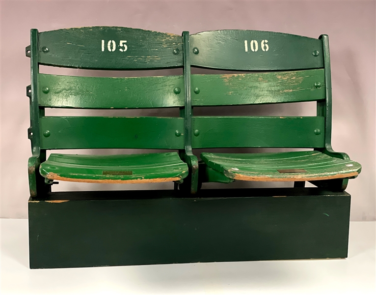 Chicago Cubs Wrigley Field Stadium Seat Pair