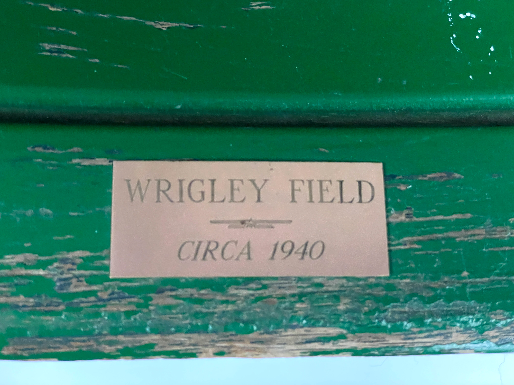 Lot Detail - Pair of Wrigley Field Chicago Stadium Seats