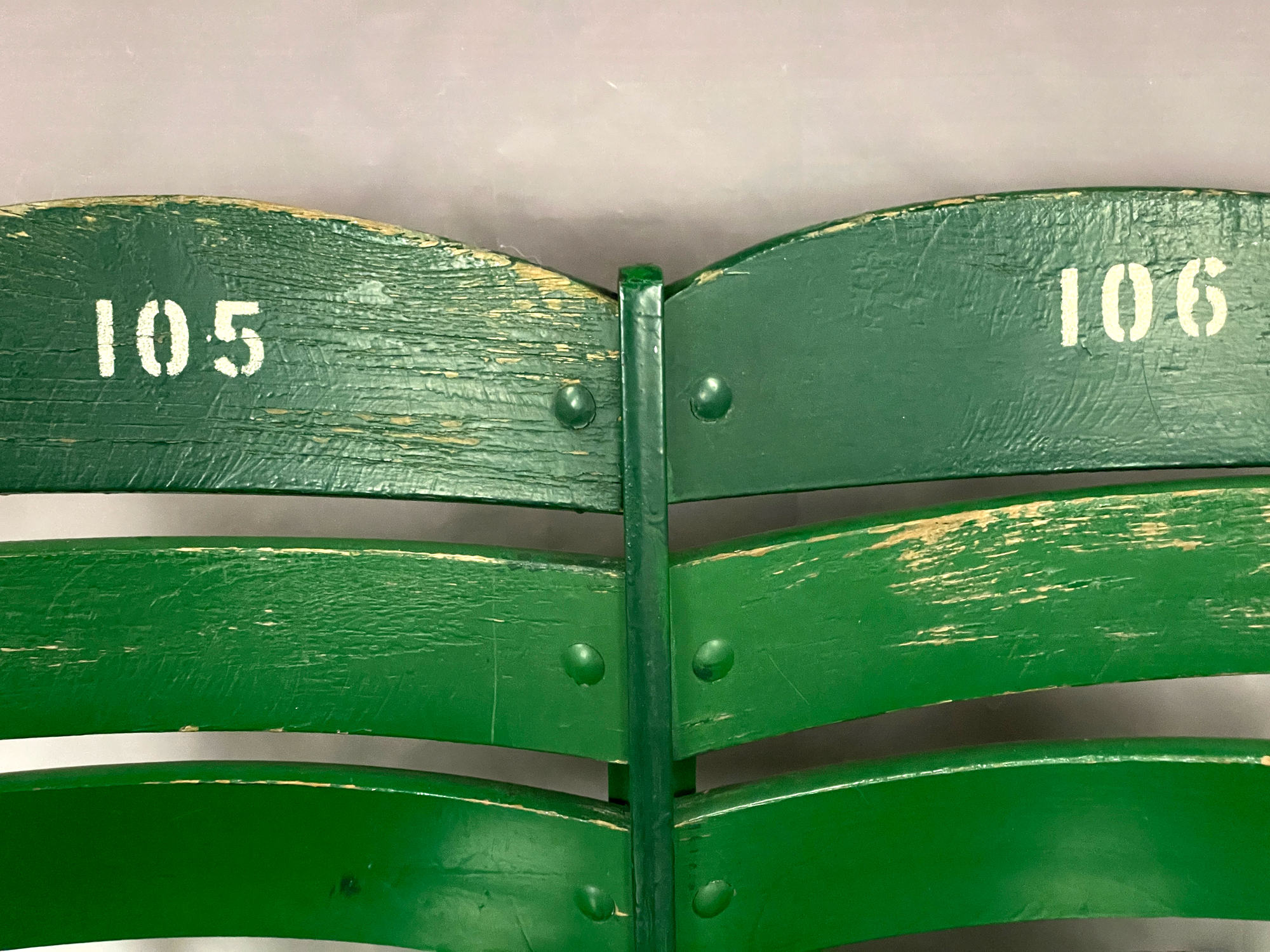 Lot Detail - Pair of Wrigley Field Chicago Stadium Seats