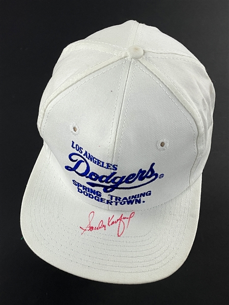 Sandy Koufax Signed "Dodgers Spring Training Dodgertown" Hat (BAS)