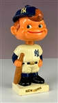 1960s New York Yankees White Base Bobble Head