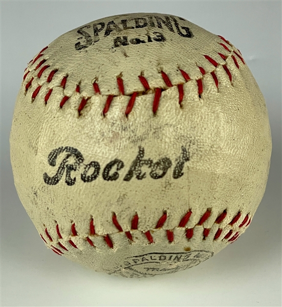 Early 20th Century Spalding "Rocket No. 13" Junior Size Baseball