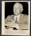 1951 Clark Griffith AP Wire Photo Used for 1960 Fleer #15 Card (Example Included)