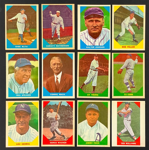 1960 Fleer Baseball Complete Set (79)