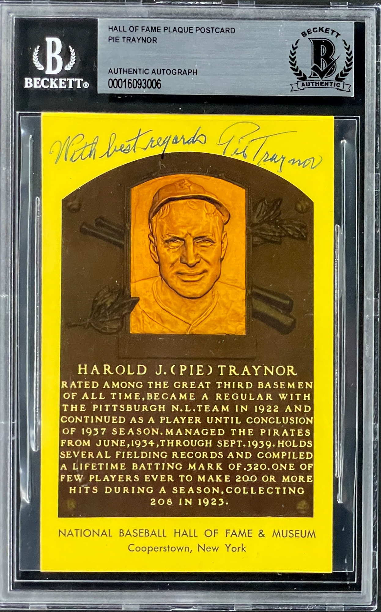 Pittsburgh Pirate Third Baseman Harold 'Pie' Traynor In 1925. In