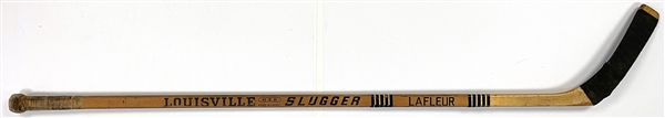 Guy LaFleur Louisville Slugger Game Used Hockey Stick - Hall of Famer - 5X Cup Winner