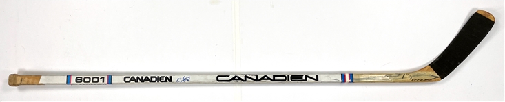 Al Secord Signed Game Used Canadien Hockey Stick